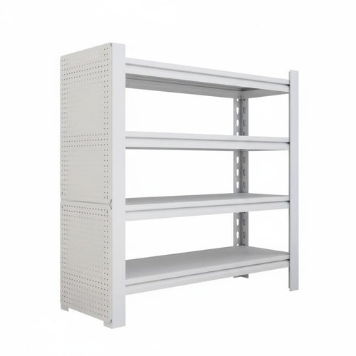 Adjustable Metal Utility Shelf Freestanding Organizer Shelf Multi-layer Storage Rack Heavy Duty Garage Shelving Sturdy Steel Construction Customizable Suitable for Laundry Room Kitchen Garage