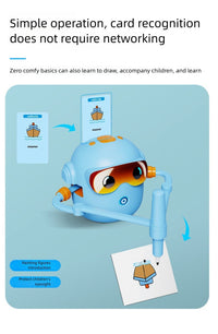 Factory Direct Cross-border Toy Drawing Robot for Children Aged 3-12 JQR-02