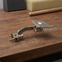 Percussion Pad Tray Clamp Music Equipment Silver