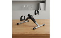 Removable Seated Pedal Exerciser Low-Effect Workout Arm and Leg Leg Instructor Compact Seated Leg Exerciser Adjustable Resistance for Seniors, Home, Rehab