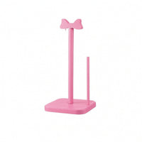 Paper Towel Holder Freestanding Paper Towel Holder with Bow Top Wooden