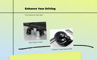 12V Waterproof High-Low Tone Car Horn for Explorer SUV LC300
