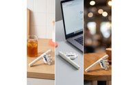 Funny Ceramic Straw with Foot Shape Novelty Foot-Shaped Straw Quirky Drinkware Glazed for Collectors, Parties, Home Bar