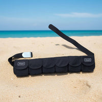 6 Pocket Weight Belt Abrasion-Resistant Pocket Weight Belt Quick Drain Design