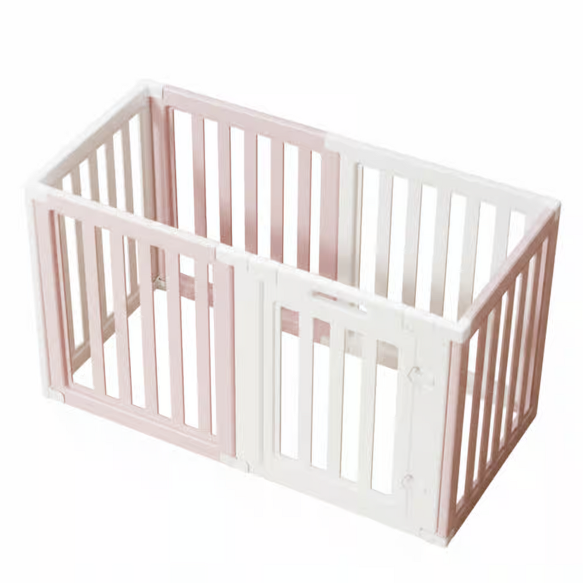 Expandable dog playpen, easy setup