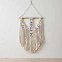 eye Wall Hanging Bohemian Handwoven Macrame Tassel Wall Hanging eye Tapestry for Bedroom