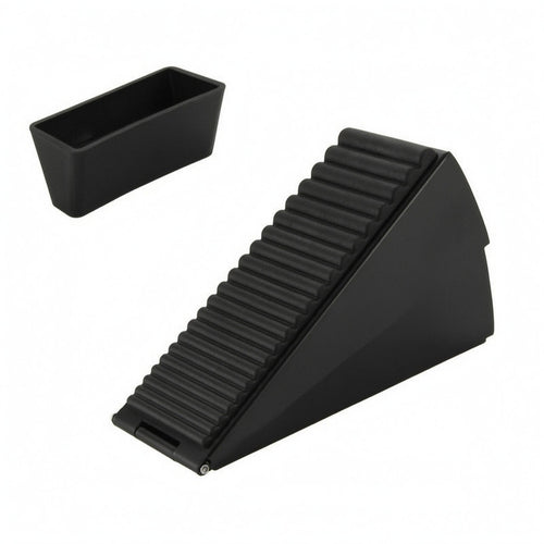 Spring Door Stopper No Ribbed Wedge Door Stopper Wind-Blocking