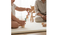 Develops Fine Movement Skills Wooden Rainstick Shaker Lightweight Rain Sound Tube Easy Grip Child-Centered Rainmaker Instrument Polished Rounded Corners for Babies