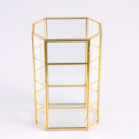 Geometric Glass Cabinet Decorative Glass Display Cabinet European-Style Home Furniture