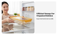 Stackable Dumpling Box Airtight closure Freezer Organizer Multitier for Parents