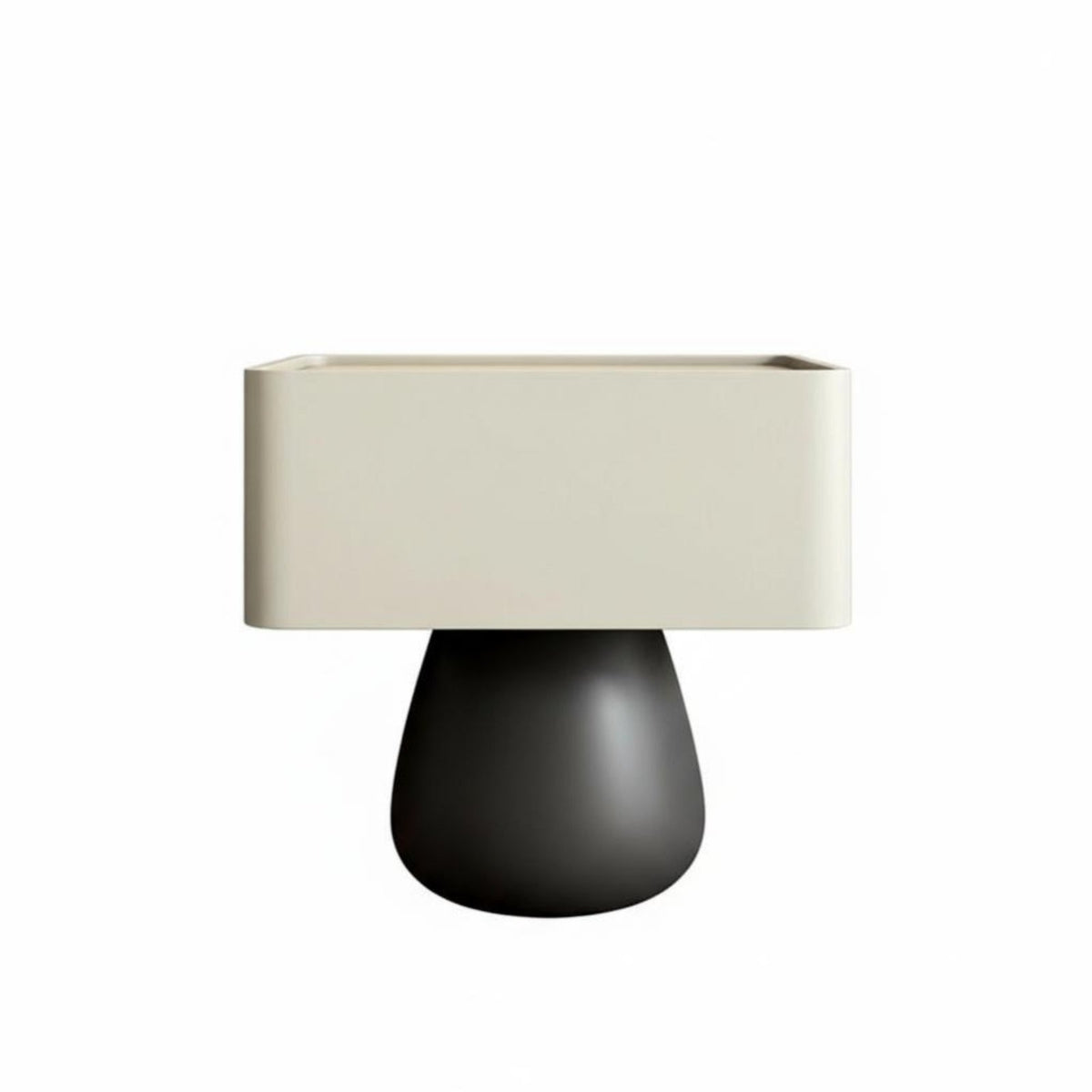 C-Shaped End Table Space-Saving Nightstand Modern design for Small Spaces, Adults
