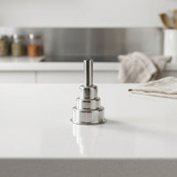 9 Mm Round Nozzle Silver Finish Tool Part Tapered Body