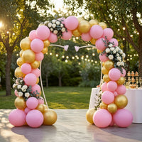 Balloon Arch Kit Indoor Balloon Arch Stand with Base Outdoor Decorations for Party Planners, Event Decorators, Birthdays, Photo Backdrops