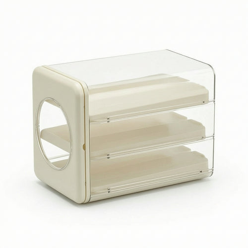 Egg Dispenser with Rolling Trays Clear Tray Food-Grade for Kitchen