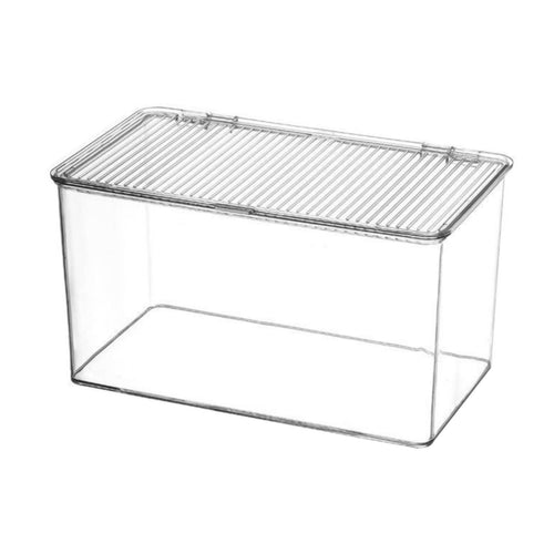 3 Pieces Acrylic Organizer Box Dustproof Acrylic Storage Container Sturdy