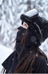 golovejoy滑雪面罩护脸女冬季防风保暖头带式防寒脸罩男滑雪装备