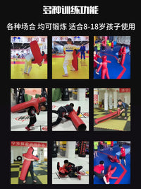 摔跤假人搏击散打发泄消防训练假人柔道练习格斗比赛人形摔跤皮人