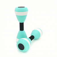 EVA Foam Water Dumbbells Environmentally Friendly Pool Dumbbells Ergonomic Water Exercise Floats Easy-to-Grip for Beginners