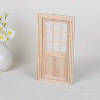 Dollhouse Window Door DIY Miniature Decor Architectural Feature