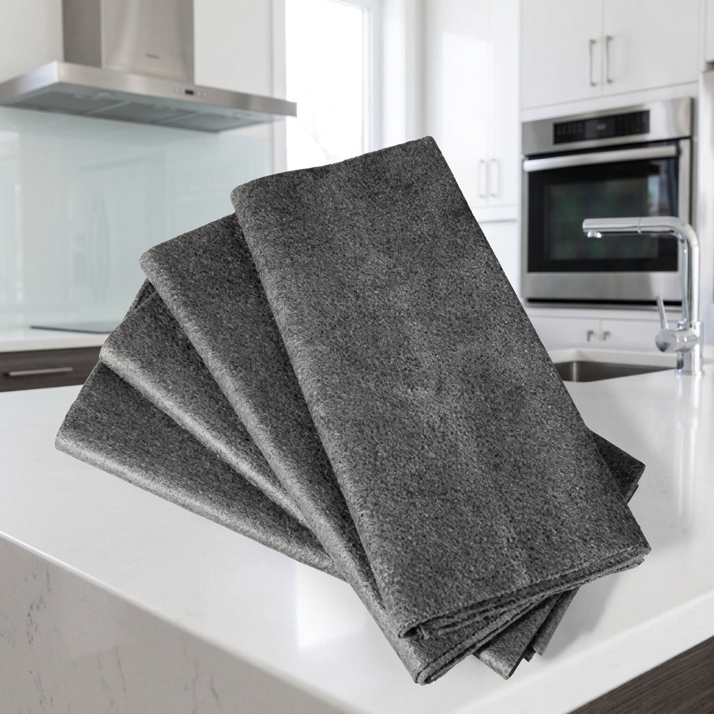 Thickened Magic Cleaning Cloth and Microfibre Cloth, Nanoscale Microfiber Cleaning Towel, For Glass, Mirrors, Glass Panes and Dishes