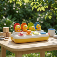 Spring-up-up Activity Toy Fine Motor Spring-up Toy Developmental Sensory for Toddlers, Playroom, Daycare