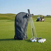 Fitted Golf Bag Cover Stitched Edges Sports Accessory Dustproof
