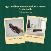 USB stereo soundbar for desktop