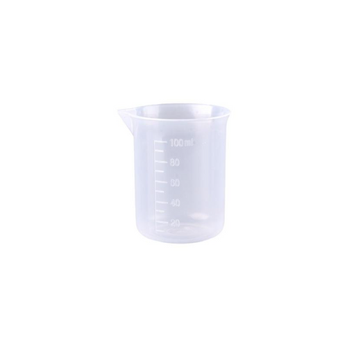 Silicone Measuring Container, 100ml Beaker, Precise Scale, Flexible Mixing Container for Kitchen, DIY Craft, Pouring