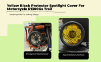 Waterproof R1300GS fog light guard