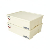 Lidded Storage container multipurpose Container with Lid Stackable Design for Crafters