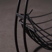 Sturdy Two-Tier Fruit Basket Stable Two Tier Fruit Basket Modern Easy to Clean for Dining Table