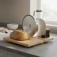 Stainless Steel Serrated Blade Adjustable Thickness Bread Cutter Uniform Cutting Manual Bread Cutter Easy to Operate for Home Bakers, Bakery