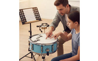Easy To Use Snare Drum Tambourine Lightweight Snare Drum Jingle Attachment Long-Lasting for Drummers, Studio Recording, Live Performance