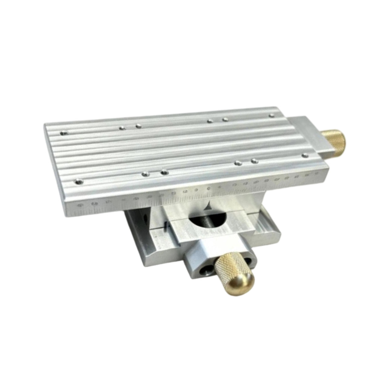 Manual Cross Slide Precision Cross Slide Table Compact Positioning Stage for Hobbyists, Drill Press