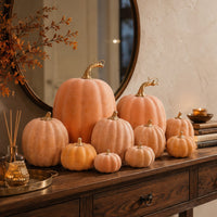 Simulated Pumpkin Decoration Foam Prop for Thanksgiving Tabletop