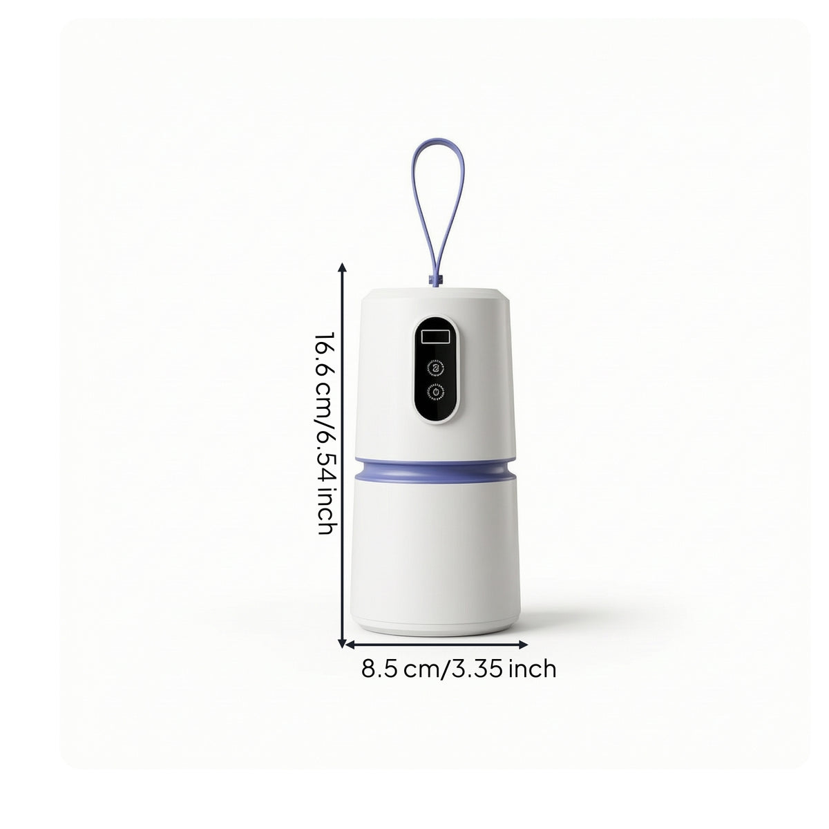 Portable Clothes Dryer Lightweight Mini Clothes Dryer Electric Drying Machine Easy to Use Hassle-Effortless for Travelers