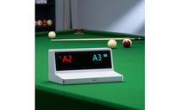 OLED Display Card Game Scorekeeper USB-C Charging Electronic Scorekeeper Rechargeable Tabletop Scoreboard White