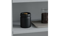 Press to Seal Vacuum Coffee Jar Low Air Airtight Coffee Canister Light Blocking Crisp Keeping