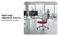 Ergonomic Mesh Task Chair Modern with Design Ergonomic Mesh Chair Adjustable Height Padded Seat Pad for Study Room