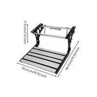 RV Entry Step Foldable Folding RV Step Anti-Slip for Trailer
