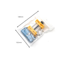 Watch Case Opener Knurled Wheel Watch Repair Tool Kit Metal Body