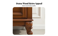Adaptable Design Multi-Tier Display Cabinet long-lasting Construction Multi-Tier Display Tower With Drawer Storage Furniture Carved ornamentation for Homeowners, Interior Decorators, Entryway, Dining Room, Small Spaces, perusing alcove