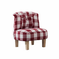 Button-Tufted Mini Sofa Cute Design kids' Furniture Rolled Arms for Girls, Boys