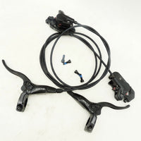 Hydraulic Disc Brake Kit Rear and Front Hydraulic Disc Brake Set Aluminum Alloy for Cyclists