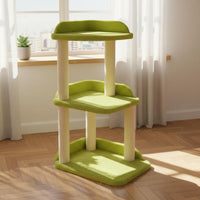 Multi Level Cat Climbing Structure Space Saving Cat Climbing Structure Sisal Wrapped Posts
