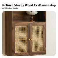 Configurable Open-Shelf Cabinet Multi-Functional Unrestrictedstanding Shelving Unit Minimalist Aesthetic Rounded Corners