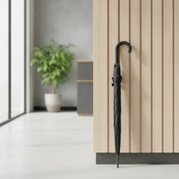 Slender Stick Umbrella Compact Long Umbrella Plain Water Repellent for Hotels, Businesses, Daily Commute, Events, Promotions