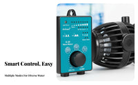 Wavemaker Water Movement Manager Aquarium Circulation Pump Simulates Water Movements Submersible Water Circulator Pump for Coral Aquariums