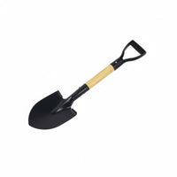 Garden Spade Heavy Duty D Handle Portable for Outdoor, Camping