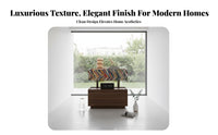 Two-Level Side Table Installation Nightstand Minimalist and Design Bedside Cabinet for Renters, Residents, Apartment, Hotel Room, Hallway